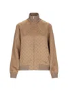 Gucci Brown Vintage Camel Long Sleeves Hoodie In Beige