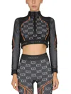 GUCCI GUCCI "JACQUARD GG" LONG SLEEVE TOP