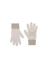 Gucci Jacquard Gloves In White