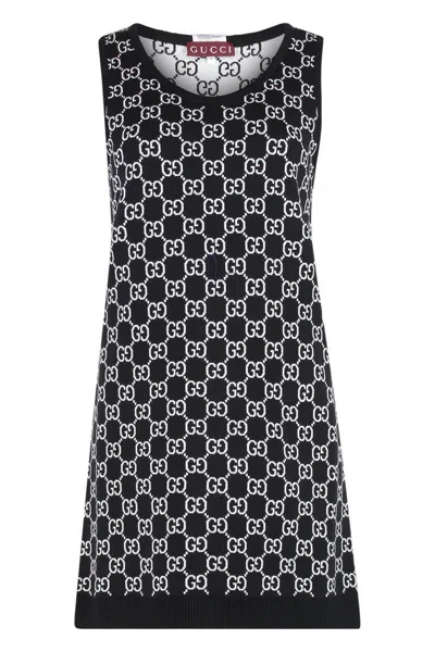 Gucci Jacquard Knit Mini-dress