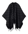 Gucci Jacquard Shawl In Black