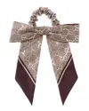 Gucci Jacquard Silk Scrunchie