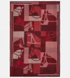 Gucci Jacquard Wool And Cashmere Blanket