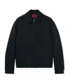 Gucci Twill Jacket With Web Detail In Black