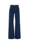 Gucci Trousers Wide-leg Denim Back Pockets