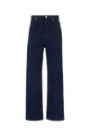 Gucci Mens Dark Blue Brand-embossed Mid-rise Straight-leg Jeans