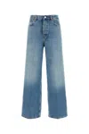Gucci Denim Wide-leg Jeans In Blue