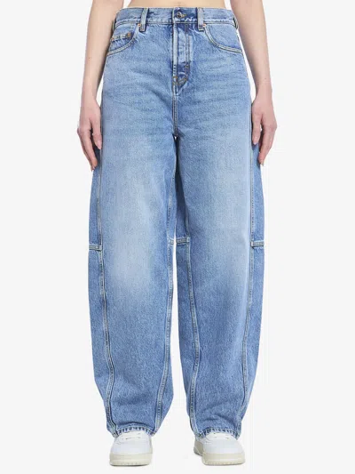Gucci Jeans Balloon In Light Blue
