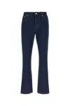 Gucci Mens Dark Blue Brand-embossed Mid-rise Straight-leg Jeans In Blue