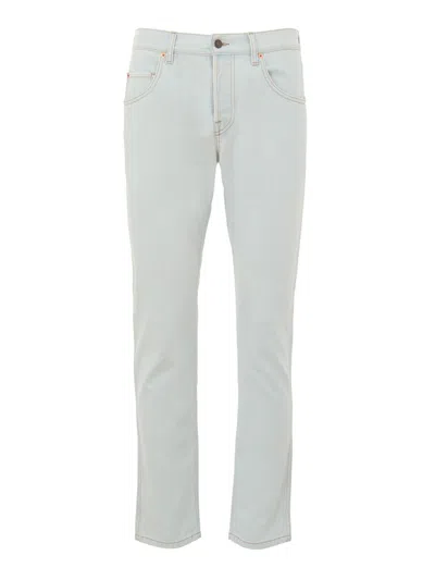 Gucci Jeans Denim Clear Relaxed Fit  In Blue