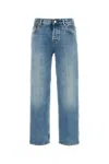 Gucci Washed Straight-leg Boyfriend Jeans In Blue