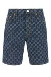Gucci Shorts Jacquard In Printed