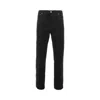Gucci Cropped Denim Trousers Five Pocket Style In Black