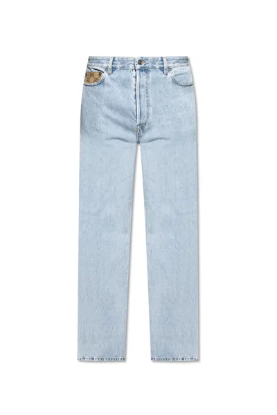 GUCCI GUCCI JEANS WITH LOGO