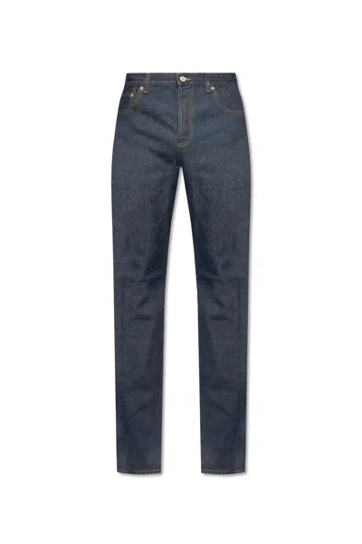 Gucci Jeans With Straight Legs In Blue