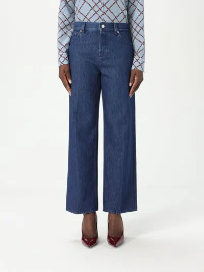 Gucci Jeans Woman Denim In Blue