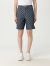 Gucci Shorts Jacquard In Blue