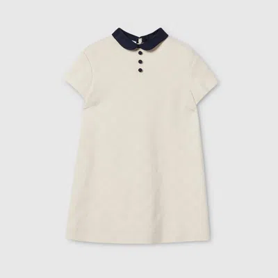 Gucci Kids' Jersey Dress In White