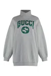 Gucci Jersey Sweatshirt In Gray