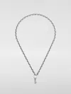 Gucci Key Pendant Necklace In Silver
