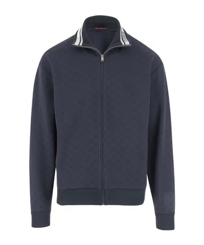 Gucci Jogging Sweatshirt In Blue
