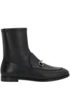 Gucci Jordaan Ankle Boots In Black