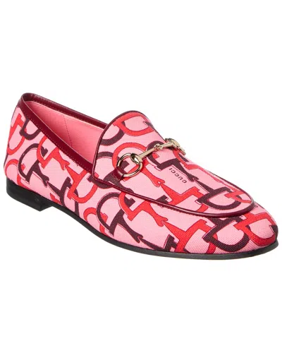 Gucci Jordaan Canvas Loafer