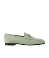Gucci Jordaan Horsebit-detailed Leather-trimmed Suede Loafers In Gray