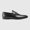 Gucci Jordaan Horsebit Loafer In Black