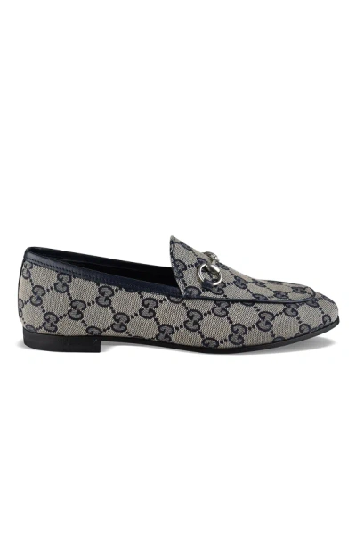 Gucci Jordaan Loafers In Gray