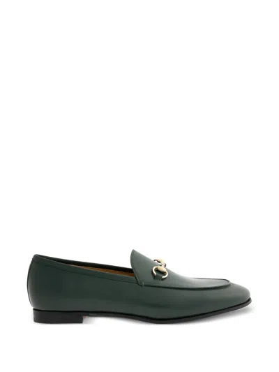 Gucci Jordaan Loafers In Green