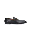Gucci Jordaan Horsebit Loafer In Black  