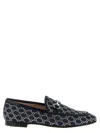 Gucci Jordaan Loafers Featuring Horsebit Detail In Blue