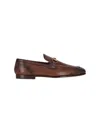 Gucci Jordaan Horsebit Leather Loafers In Brown