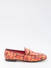 Gucci Jordaan Loafers In Orange