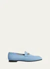 Gucci Jordaan Damenloafer In Glacial Blue