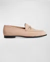 Gucci Jordaan Suede Horsebit Loafers In Pink Sand