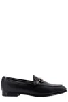Gucci Jordaan Zlip-on Loafers In Black