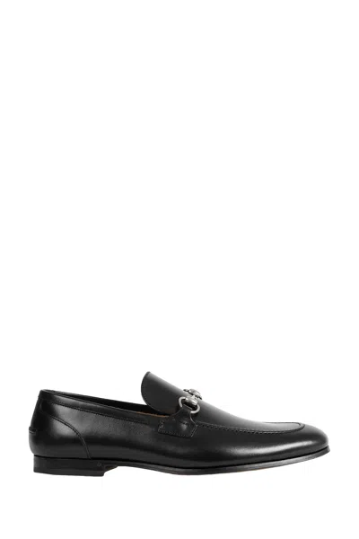 Gucci Jordan Leather Loafer In Black