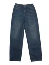 Gucci Ju Pants Eco Washed Denim In Blue