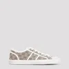 Gucci Julio Gg Sneakers 9 In Beige Ebony