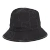 Gucci Gg Bucket Hat In Black