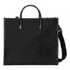 Gucci Jumbo Gg Canvas Tote Bag 'black'