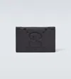 Gucci Jumbo Gg Leather Card Case In Black
