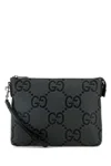 Gucci Clutch In Pelle Jumbo Gg Uomo In Multi