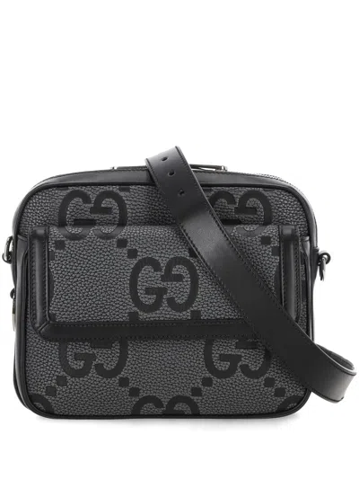 Gucci Jumbo Gg Small Hammered Shoulder Bag