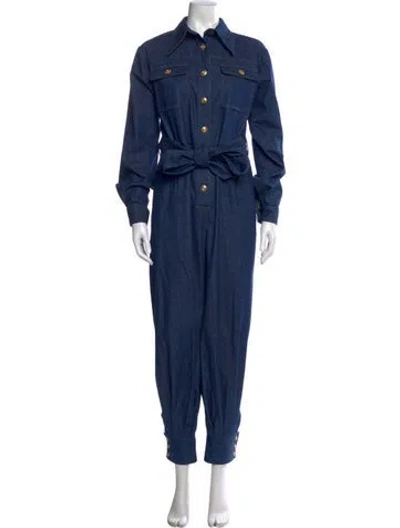 Pre-owned Gucci Jumpsuit In Blue