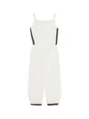 Gucci Terrycloth Overall In White/mix