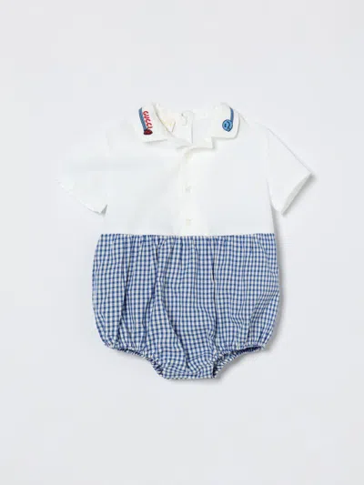 Gucci Babies' Jumpsuit Kids  In Blue