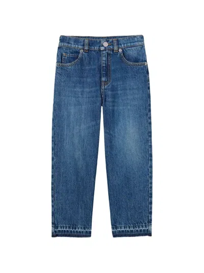 Gucci Kids' Junior Loose Fit Denim In Blue